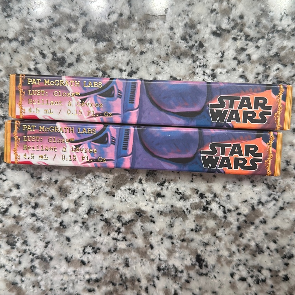 ⭐️Pat McGrath x Star Wars Lust Gloss⭐️ Brand New Set of two